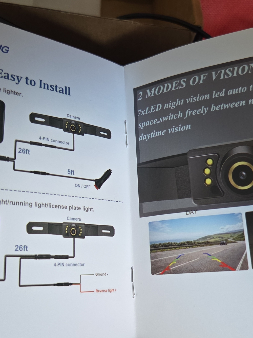 Vexelion HD Rear/Front View Camera & Monitor Kit - Picture 5 of 5